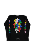 Chrome Hearts Multicolor Long-Sleeve 'Black'