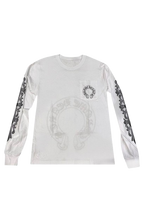Chrome Hearts Long-Sleeve 'White/Black'