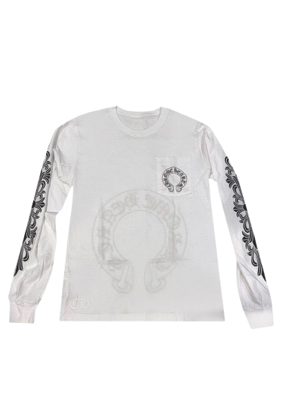 Chrome Hearts Long-Sleeve 'White/Black'