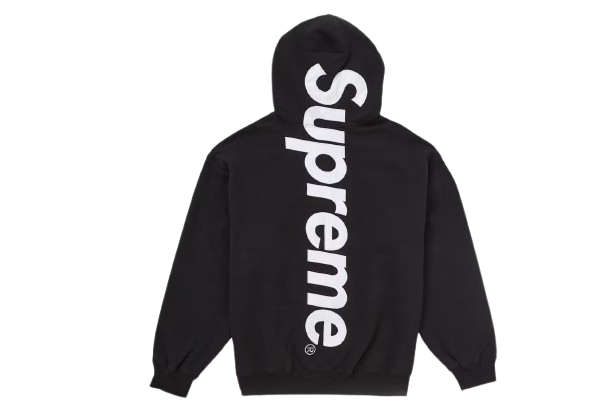 Supreme Satin Applique Hooded Sweatshirt