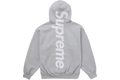 Supreme Satin Applique Hooded Sweatshirt