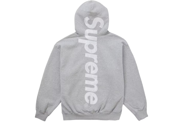 Supreme Satin Applique Hooded Sweatshirt