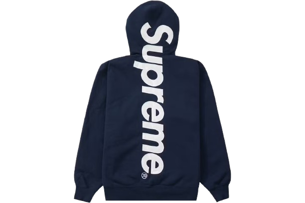 Supreme Satin Applique Hooded Sweatshirt